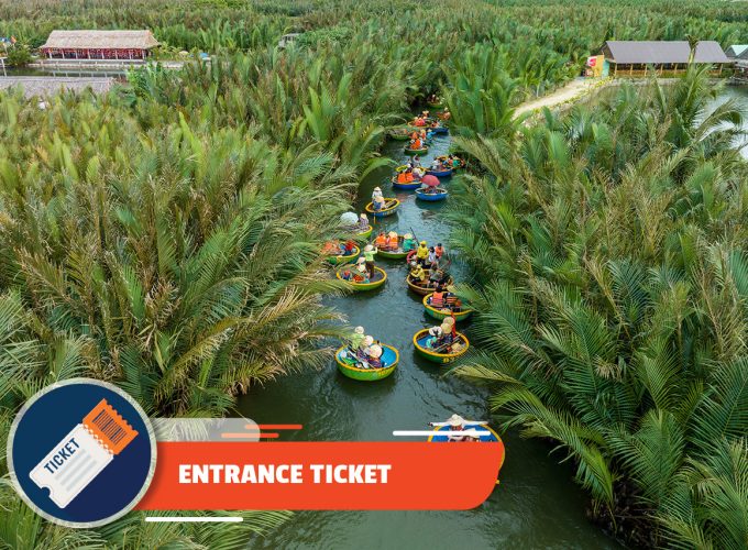 Entry ticket: Basket Boat Ride in Water Coconut Forest