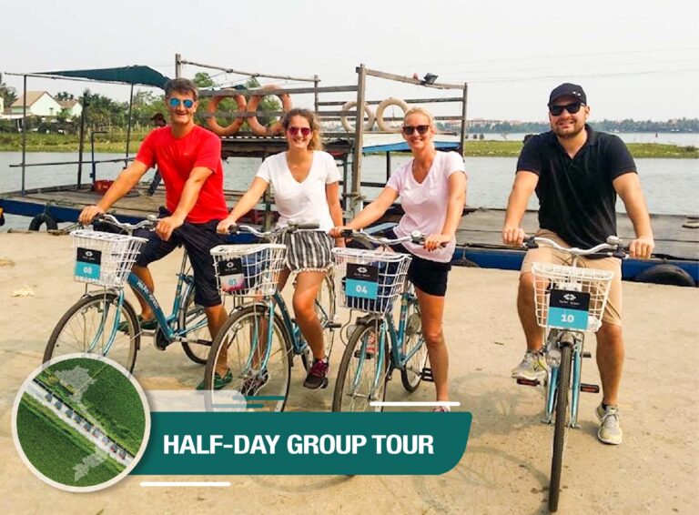 Half-day Exploring Local Life Including Cycling And Boat Trip From Hoi An