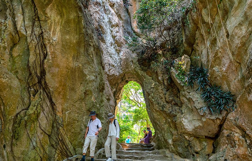 Private tour: Full-day Discover Da Nang Museum, Marble Mountain, Son Tra Peninsula