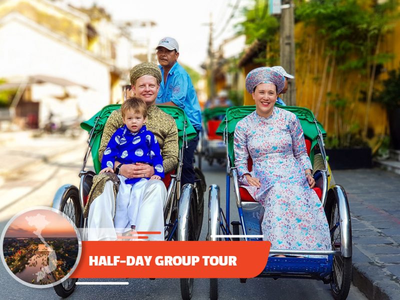 Half-day Hoi An Cyclo Tour In Vietnamese Traditional Ao Dai