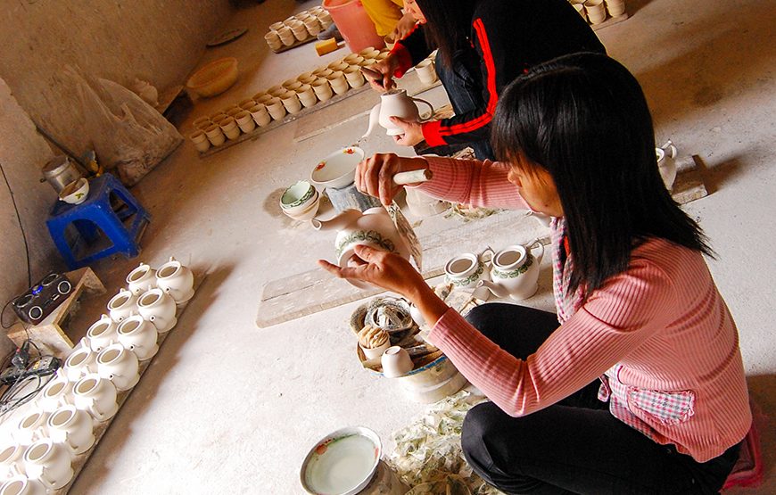 Private tour: Full-day Handicraft Villages: Bat Trang, Dong Ho And But Thap From Ha Noi