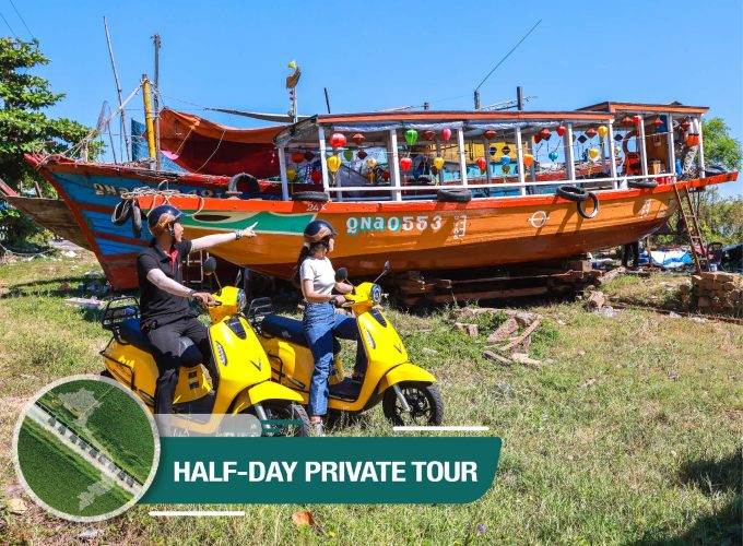Private tour: Half-day Hoi An Countryside Adventure By Electric Scooter