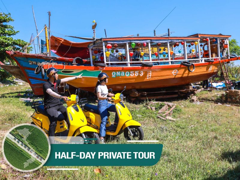 Private tour: Half-day Hoi An Countryside Adventure By Electric Scooter