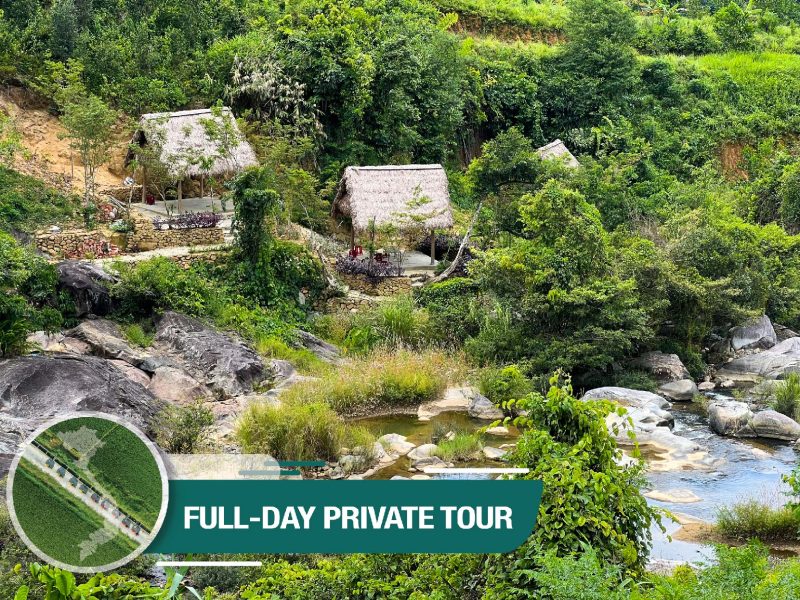 Private tour: Full-day Loc Yen Ancient Village & O O Waterfall