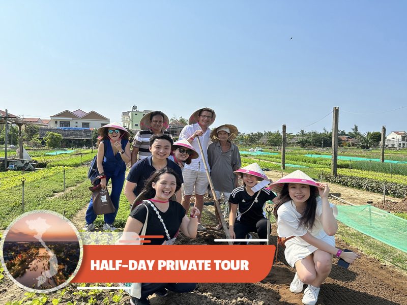 Private tour: Half-day Tra Que Village From Hoi An