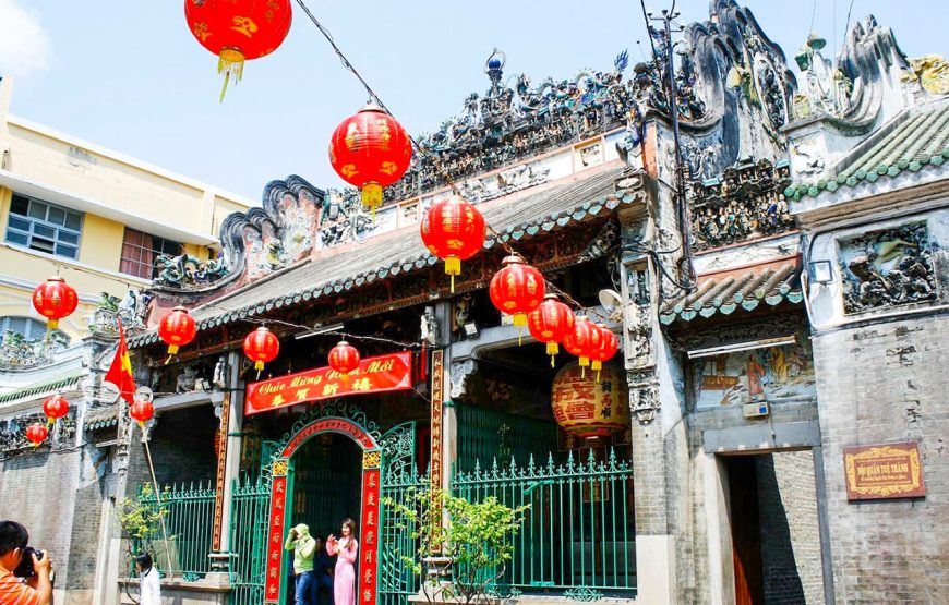 Private tour: Full-day Discover China Town By Cyclo From Sai Gon Port