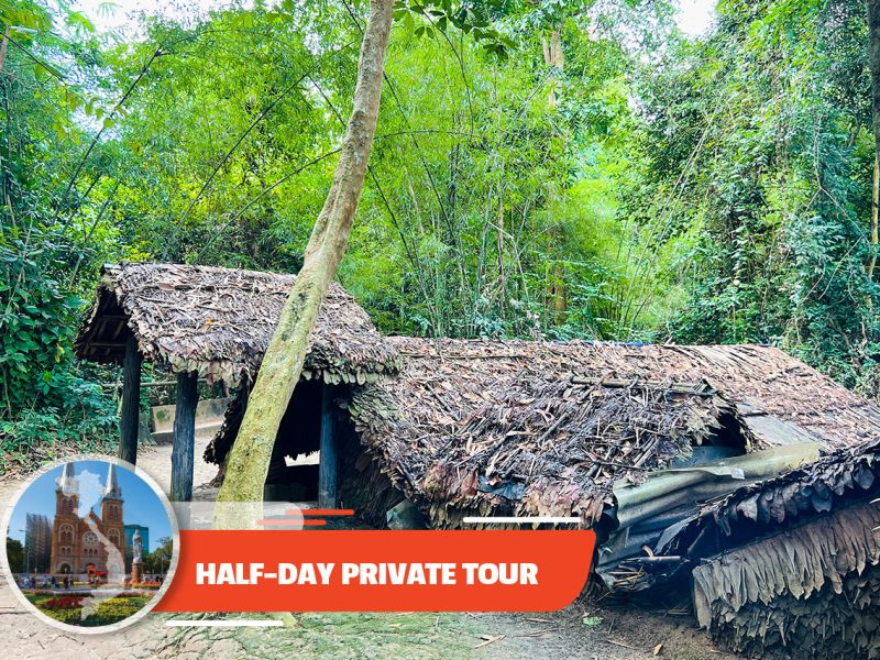 Private tour: Half-day Cu Chi Tunnels Tour From Ho Chi Minh City