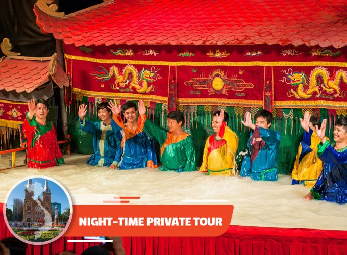 Private tour: Vietnamese Water Puppet Show & Dinner In Ho Chi Minh City