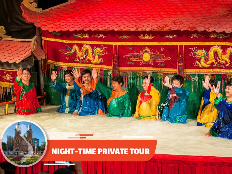 Private tour: Vietnamese Water Puppet Show & Dinner In Ho Chi Minh City