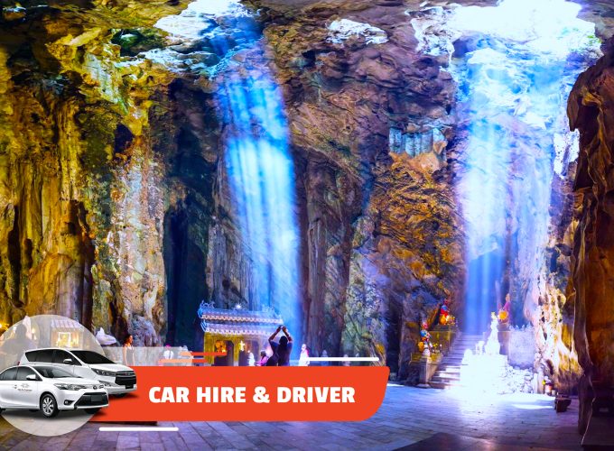 Car Hire & Driver: Da Nang Center – Marble Mountain (Half-day)