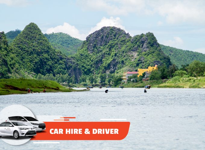 Car Hire & Driver: Hue – Paradise Cave – Hue (Full-day)