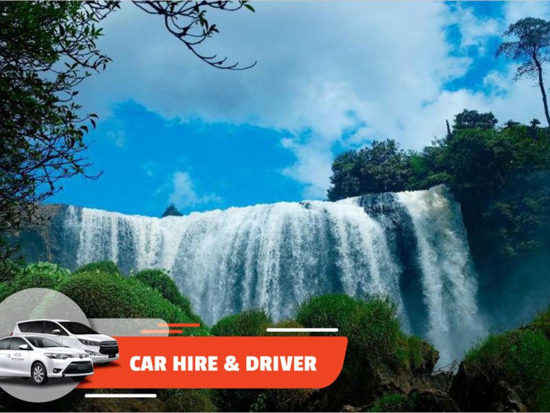 Car Hire & Driver: Da Lat – Voi Waterfall  (Full-day)