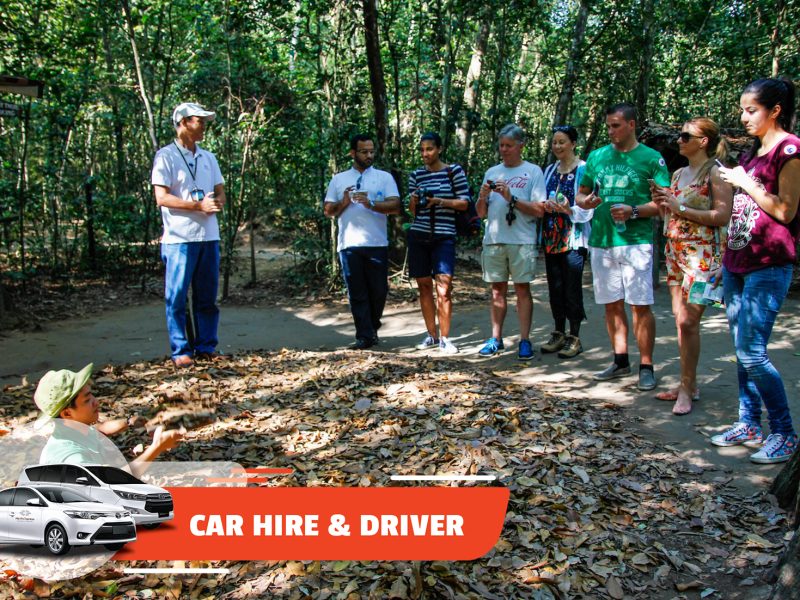 Car Hire & Driver: Cu Chi – City Tour (Full-day)