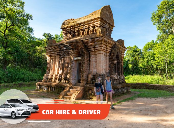 Car Hire & Driver: Hoi An City Center – My Son – Marble Mountain (Full-day)